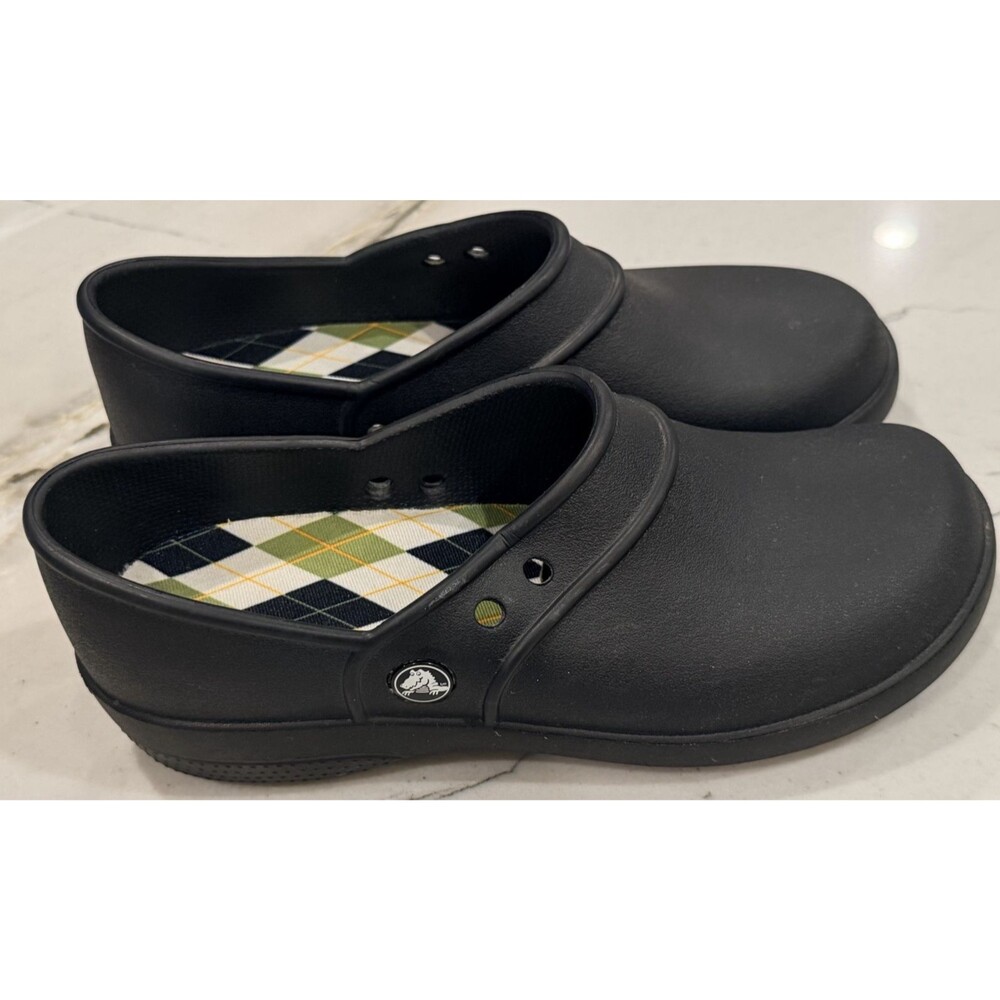 Crocs Neria Work Clogs Women’s Size 7 Black Gardening